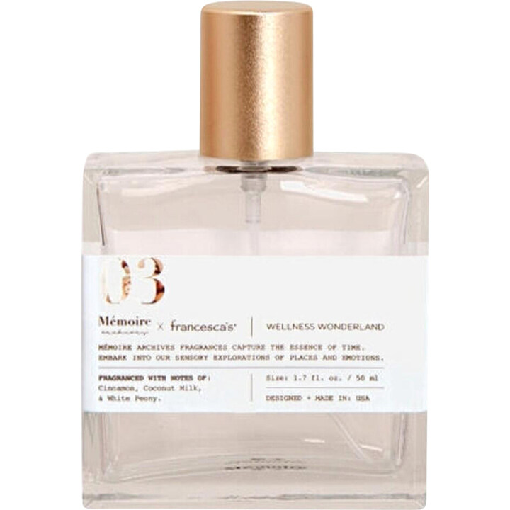 Wellness Wonderland by Mémoire Archives perfume bottle