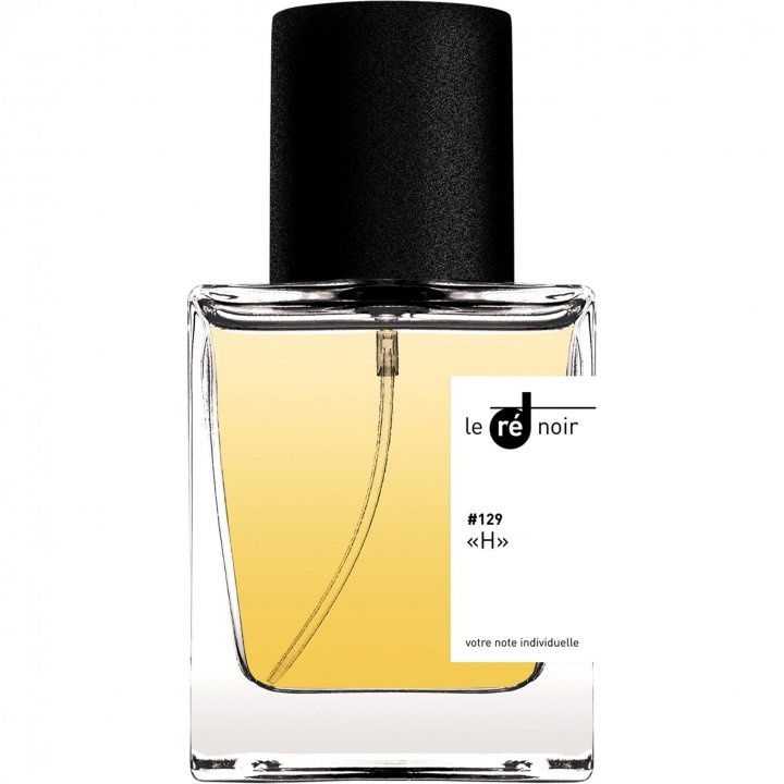 #129 «H» by Le Ré Noir perfume bottle