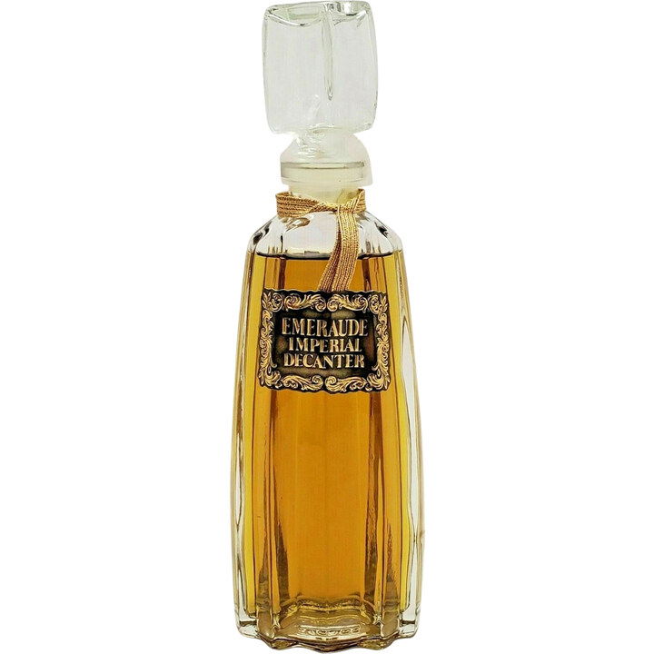 Emeraude Imperial Decanter by Coty perfume bottle