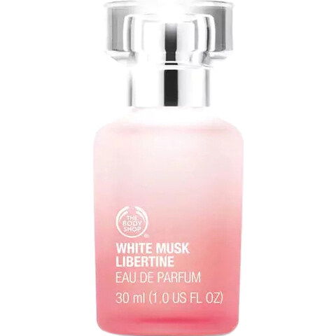White Musk Libertine EDP by The Body Shop perfume bottle