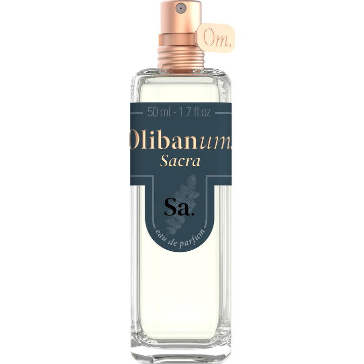 Sacra by Olibanum. perfume bottle