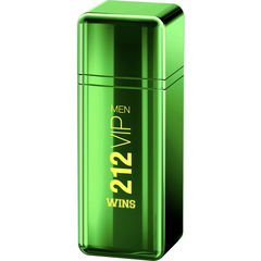 212 VIP Men Wins by Carolina Herrera perfume bottle
