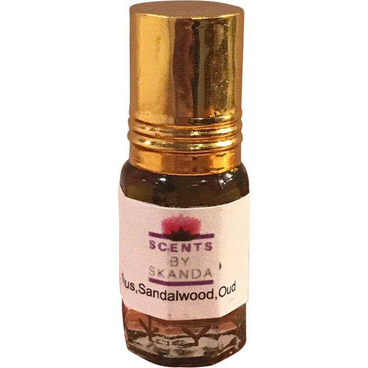 Ruh Khus, Sandalwood, Oud by Scents by Skanda perfume bottle