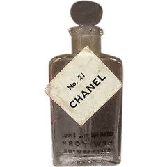 N°21 by Chanel perfume bottle