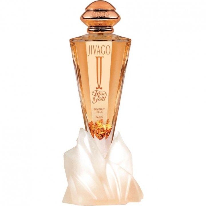Rose Gold EDT by Jivago perfume bottle