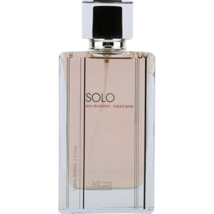 Solo by Alone perfume bottle