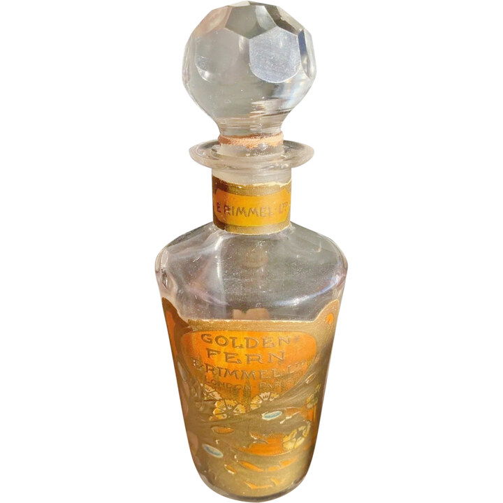 Golden Fern by Rimmel perfume bottle