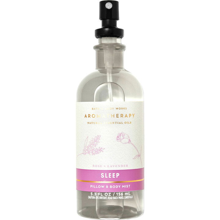 Sleep - Rose + Lavender by Bath & Body Works perfume bottle