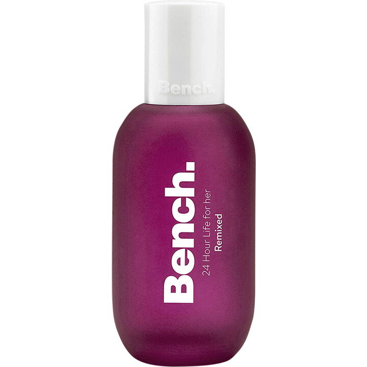 24 Hour Life for Her Remixed by Bench. perfume bottle