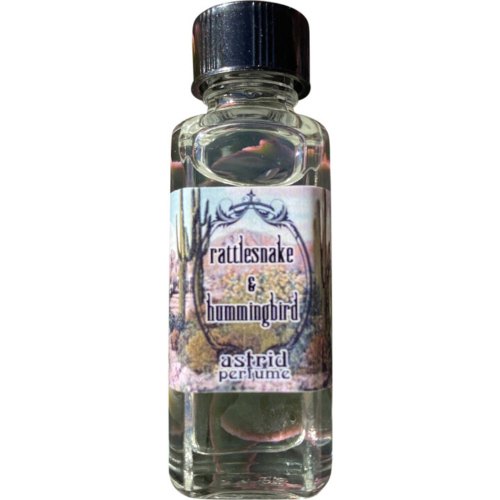 Rattlesnake & Hummingbird by Astrid Perfume / Blooddrop perfume bottle