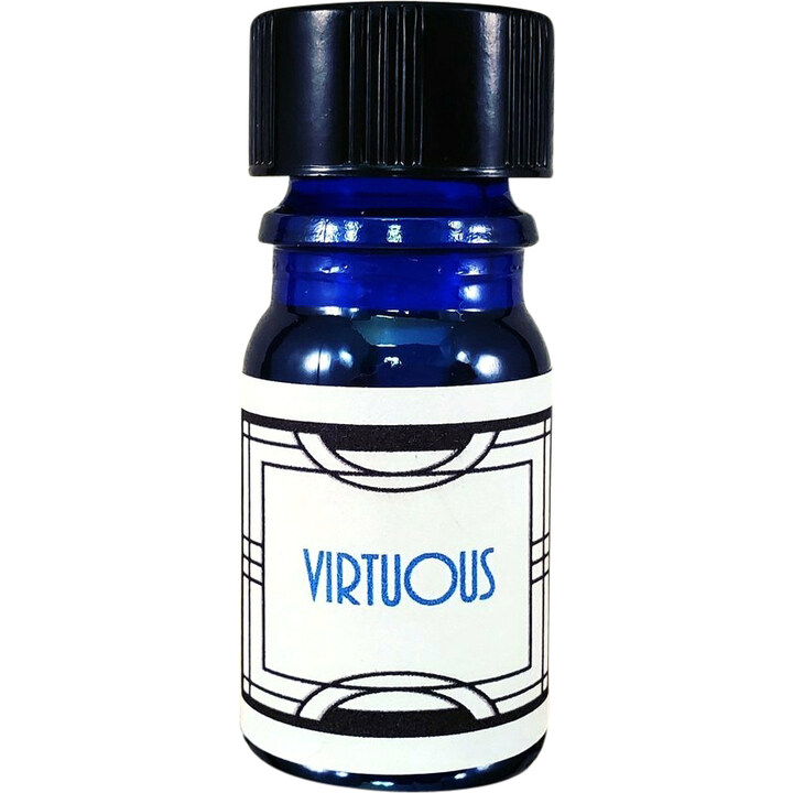 Virtuous by Nui Cobalt Designs perfume bottle