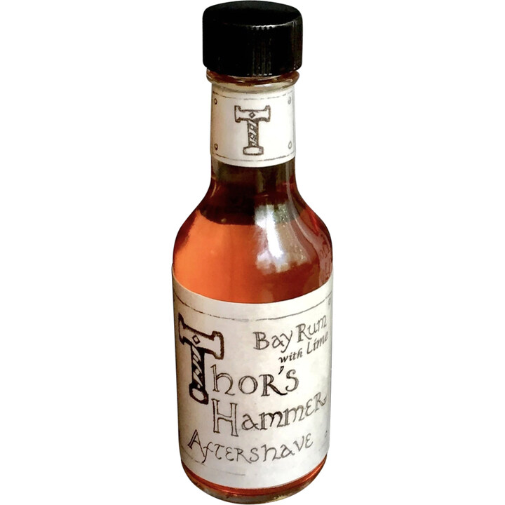 Thor's Hammer Bay Rum with Lime by Freyja's Magic perfume bottle