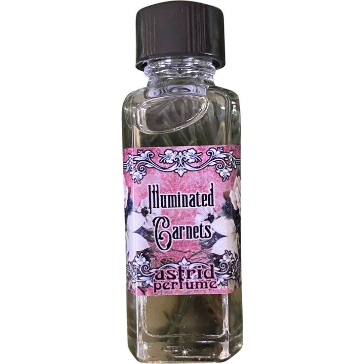 Illuminated Garnets by Astrid Perfume / Blooddrop perfume bottle