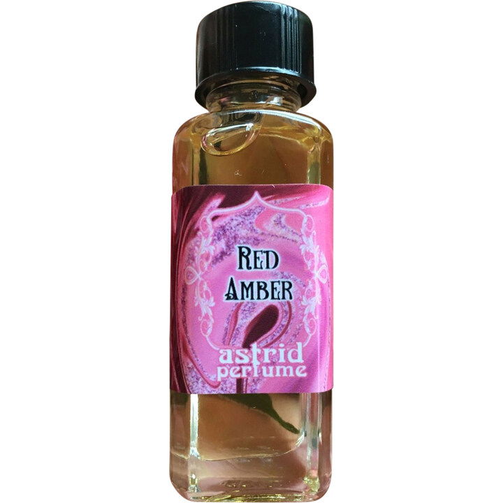 Red Amber by Astrid Perfume / Blooddrop perfume bottle