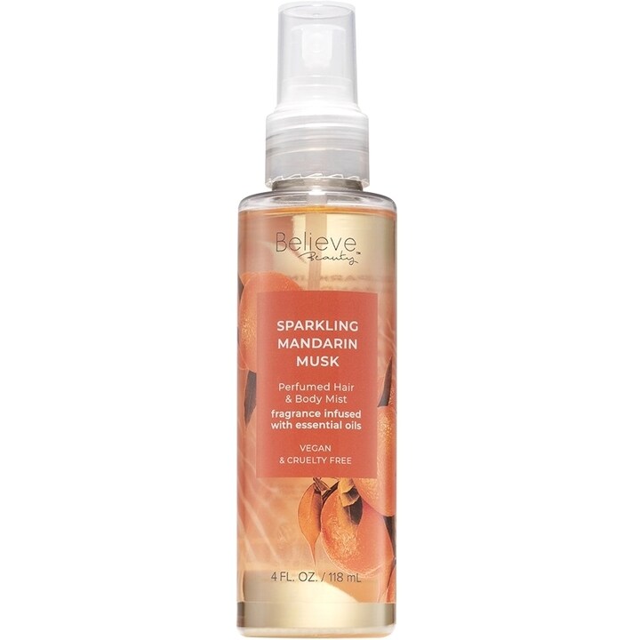 Sparkling Mandarin Musk by Believe Beauty perfume bottle