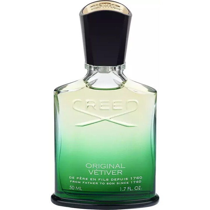 Original Vetiver by Creed perfume bottle