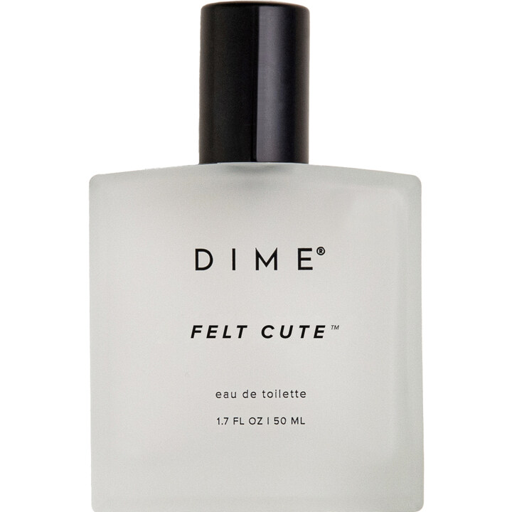 Felt Cute by DIME perfume bottle