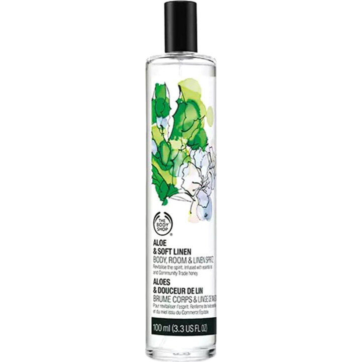 Aloe & Soft Linen / Aloes & Douceur de Lin by The Body Shop perfume bottle