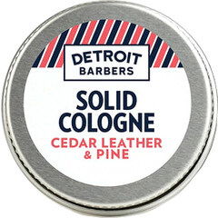 Cedar Leather & Pine by Detroit Barbers perfume bottle