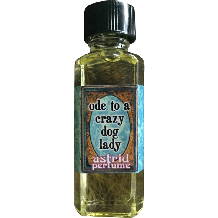 Ode to a Crazy Dog Lady by Astrid Perfume / Blooddrop perfume bottle