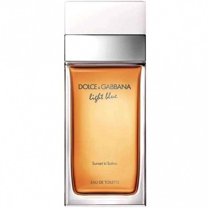 Light Blue Sunset in Salina by Dolce & Gabbana perfume bottle