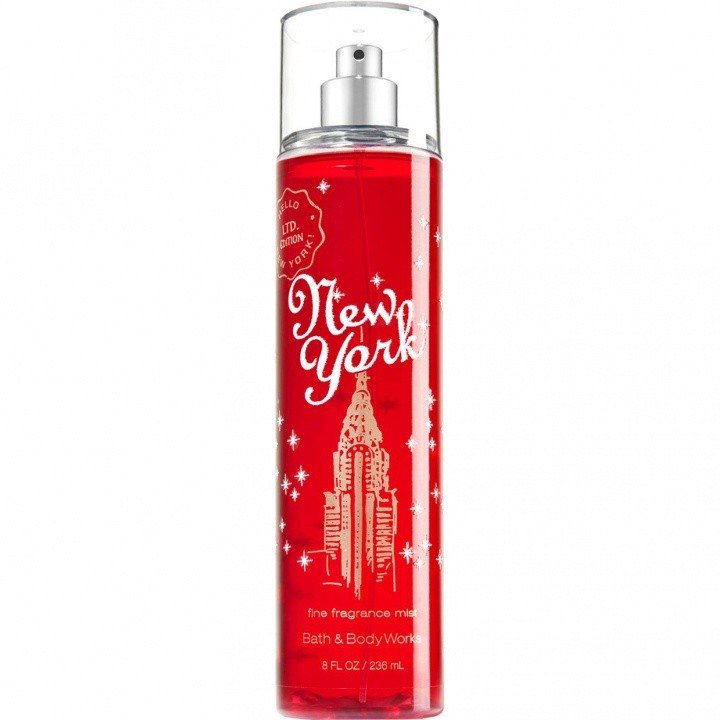 New York by Bath & Body Works perfume bottle