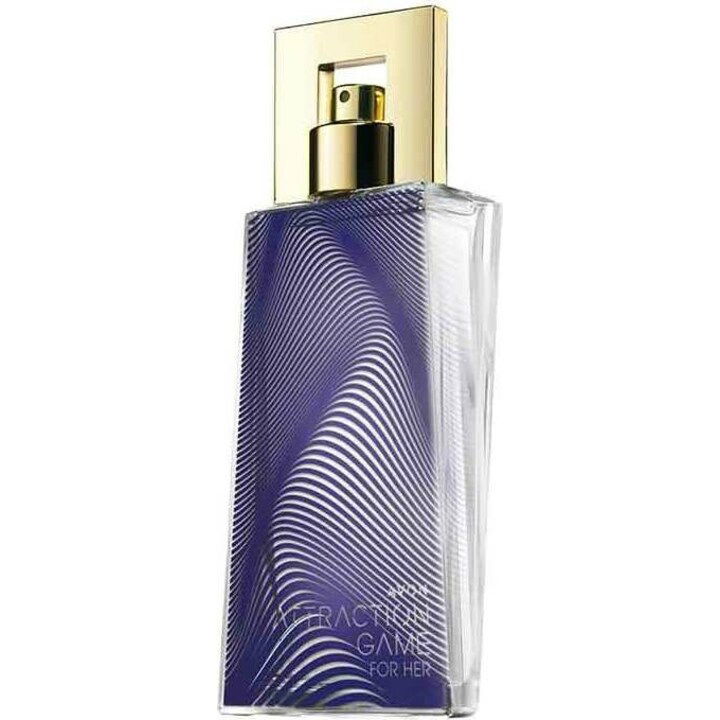 Attraction Game for Her by Avon perfume bottle