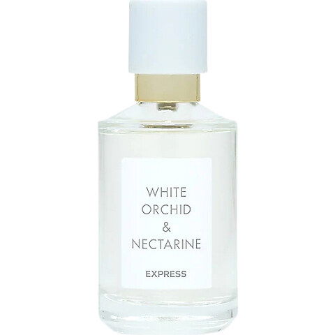 White Orchid & Nectarine by Express perfume bottle