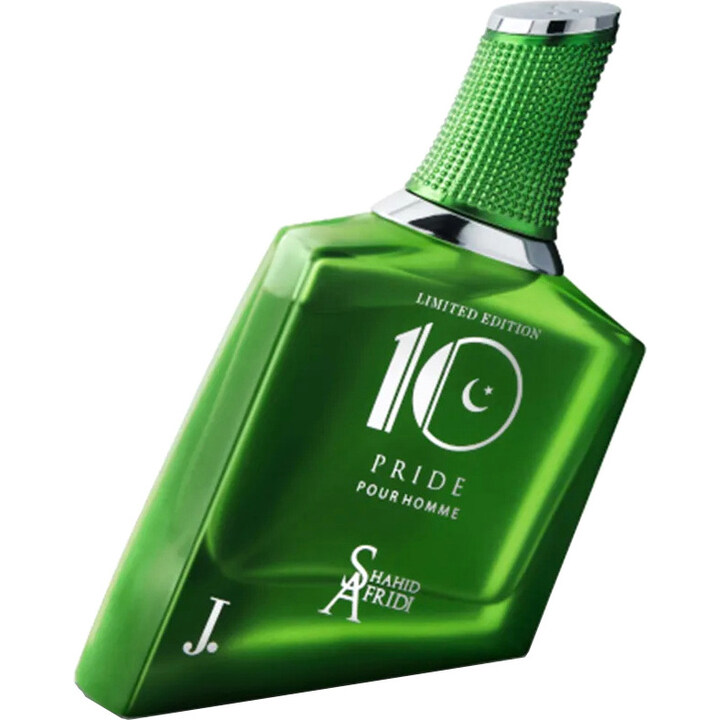 Shahid Afridi - 10 Pride by J. / Junaid Jamshed perfume bottle