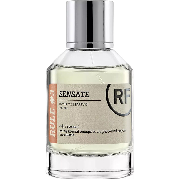 Rule #3 Sensate by Rule Fragrances perfume bottle