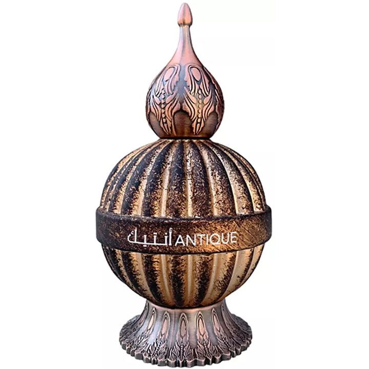 Niche Emarati - Antique / انتيك by Lattafa / لطافة perfume bottle