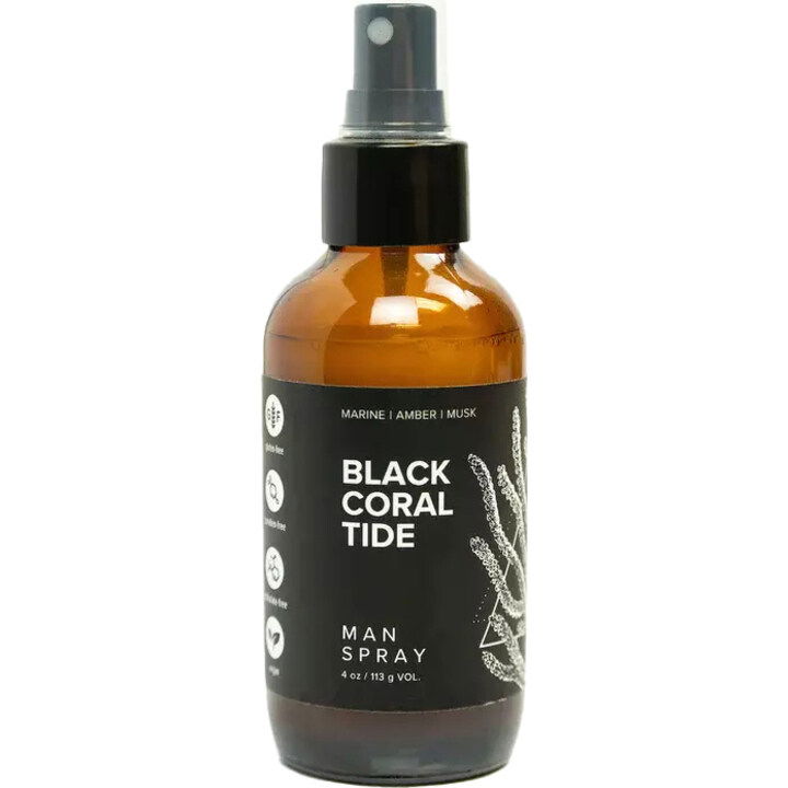 Black Coral Tide (Man Spray) by Broken Top Candle perfume bottle