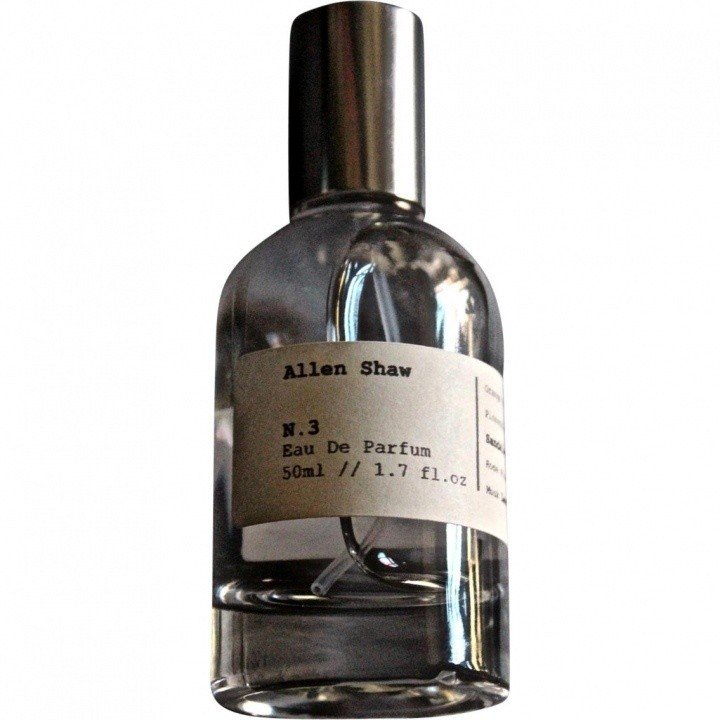 N.3 by Allen Shaw perfume bottle