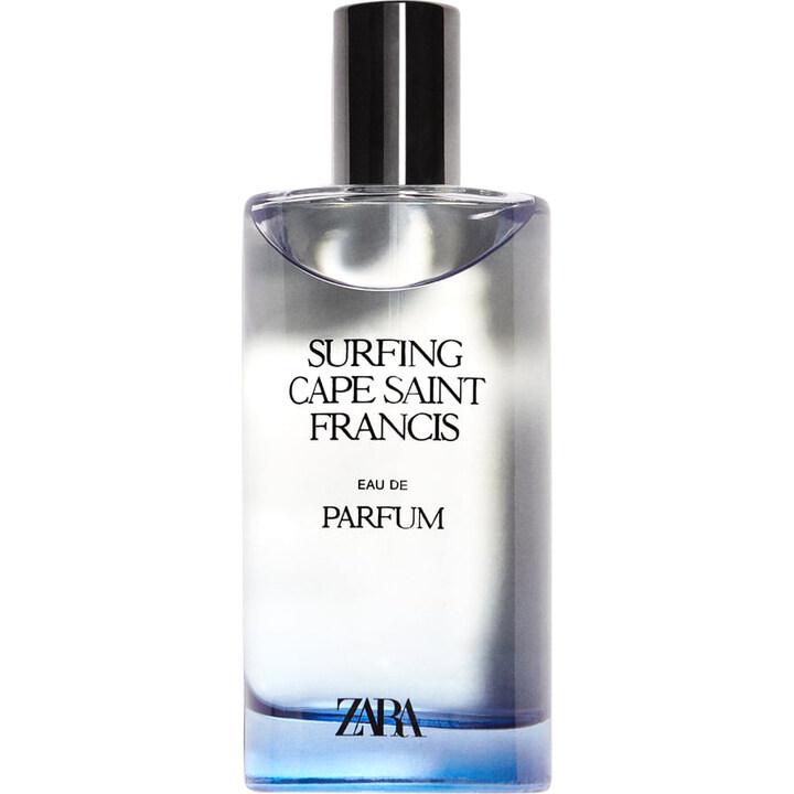 Surfing Cape Saint Francis by Zara perfume bottle