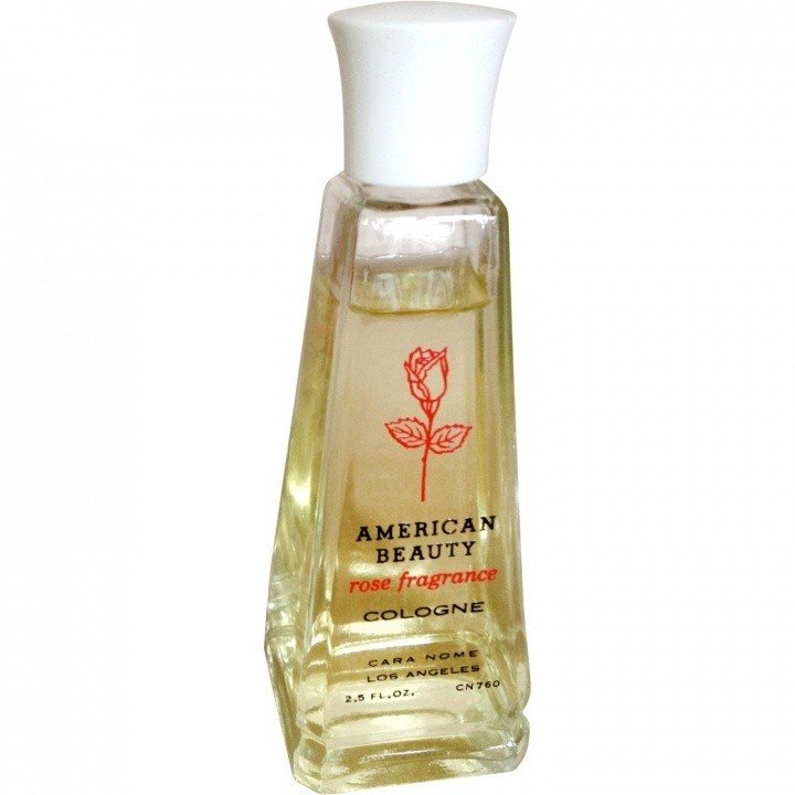 Cara Nome - American Beauty Rose Fragrance by Rexall Drug Company perfume bottle