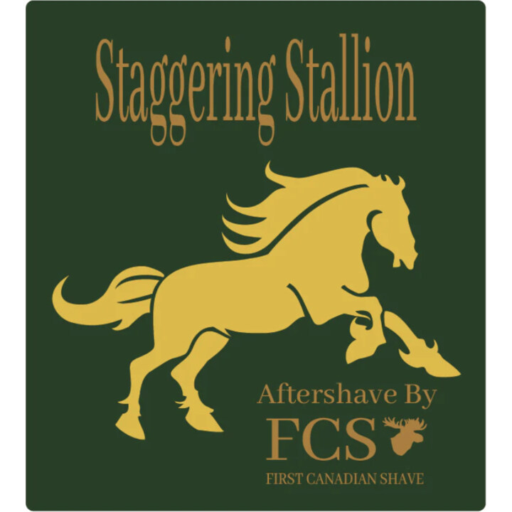 Staggering Stallion by First Canadian Shave perfume bottle