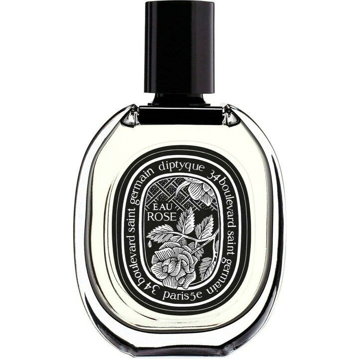 Eau Rose EDP by Diptyque perfume bottle
