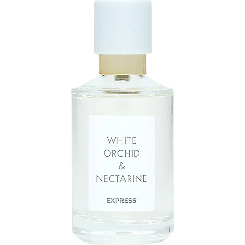 White Orchid & Nectarine by Express perfume bottle