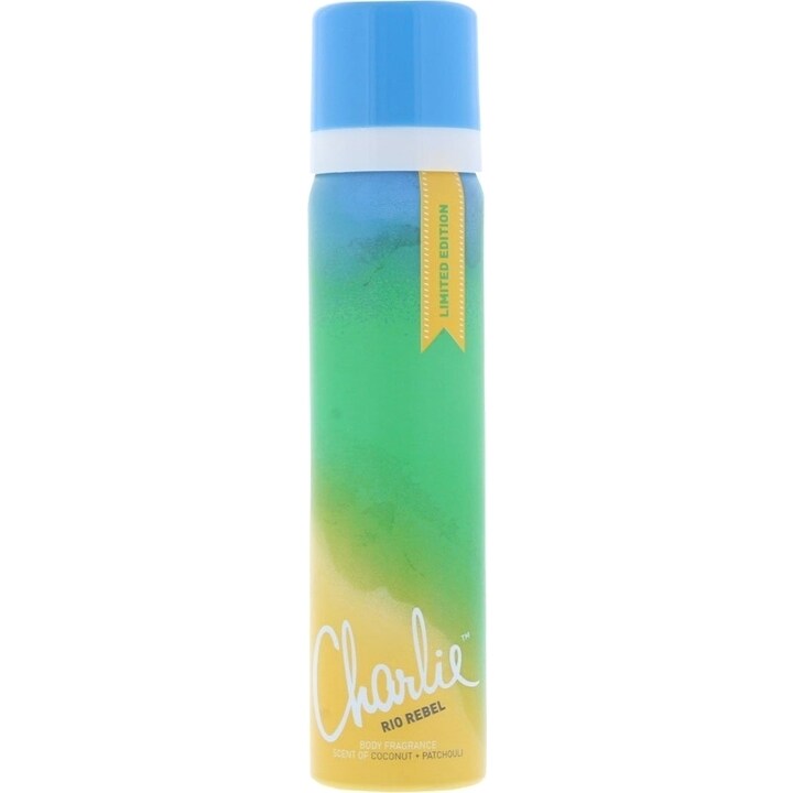Charlie Rio Rebel by Revlon / Charles Revson perfume bottle