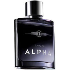 Alpha by Avon perfume bottle