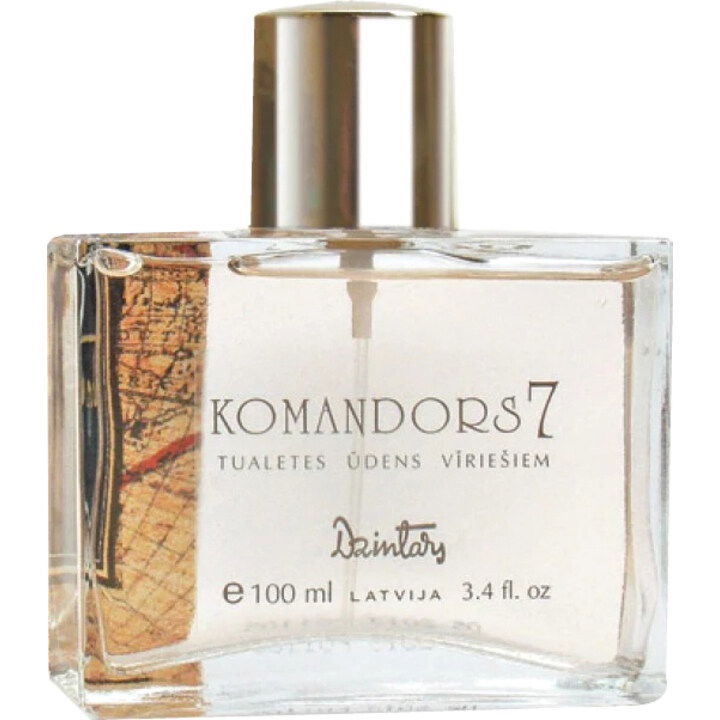 Komandors 7 by Dzintars perfume bottle