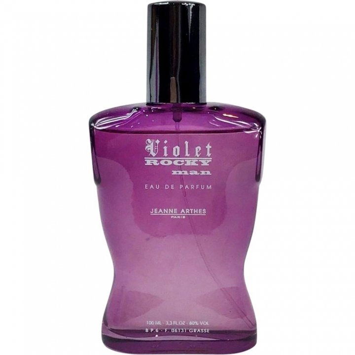 Rocky Man Violet by Jeanne Arthes perfume bottle
