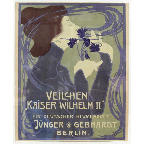 Veilchen ''Kaiser Wilhelm II'' by Jünger & Gebhardt / Patrizier Haus Köln perfume bottle