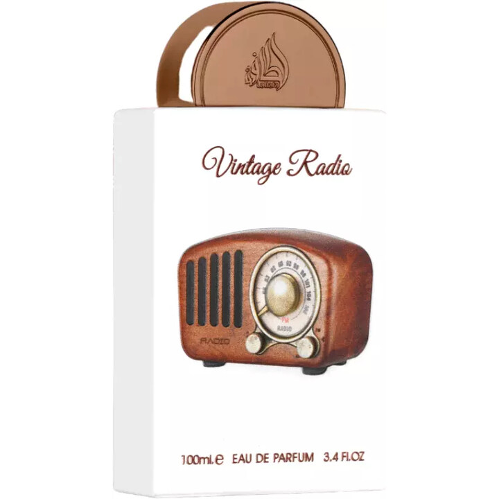 Vintage Radio by Lattafa / لطافة perfume bottle