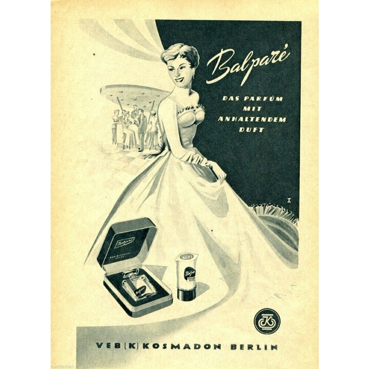 Balparé by VEB Kosmadon perfume bottle