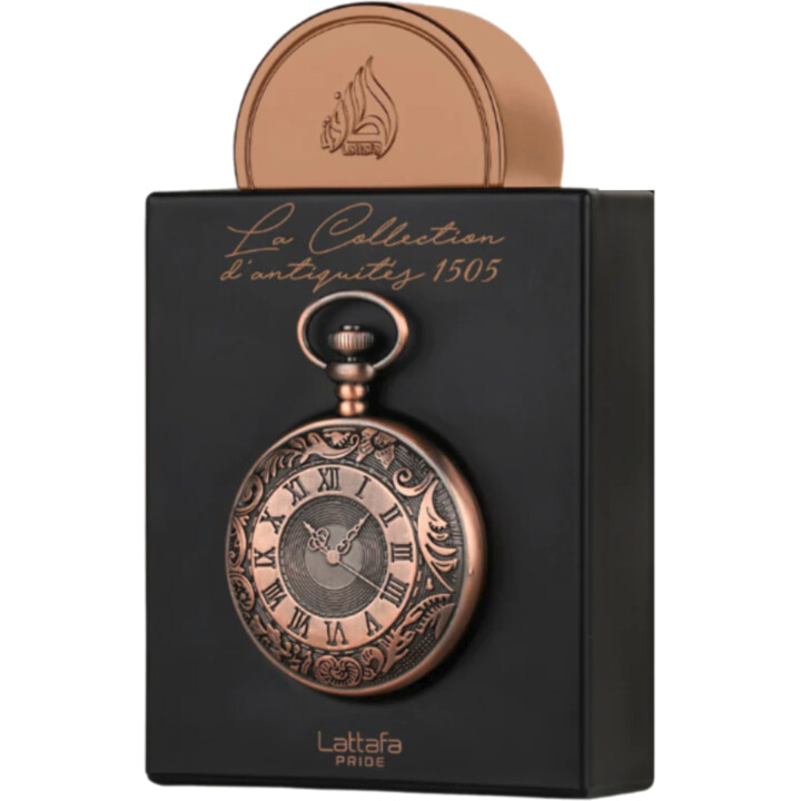 La Collection d'antiquités 1505 by Lattafa Pride perfume bottle