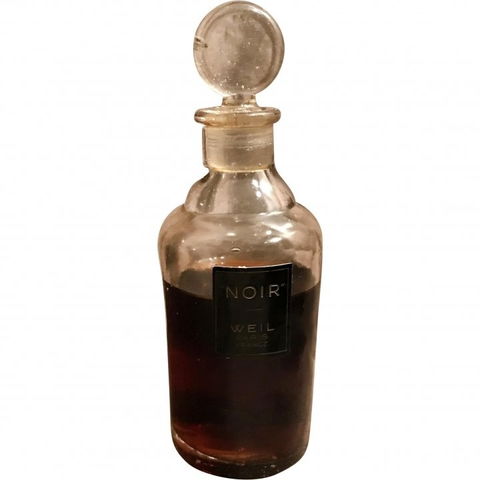 Noir by Weil perfume bottle