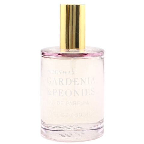 Gardenia & Peonies by Paddywax perfume bottle