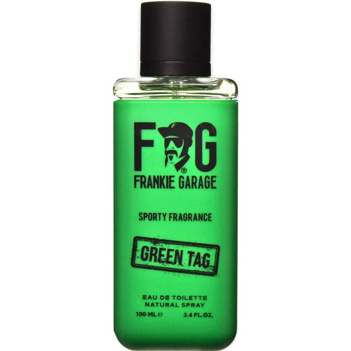Green Tag by Frankie Garage perfume bottle