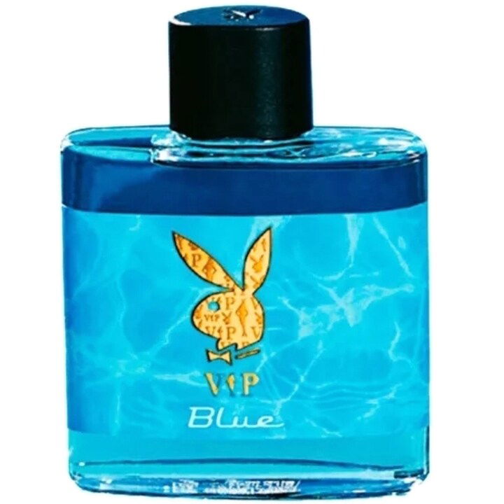Playboy VIP Blue by Avon perfume bottle